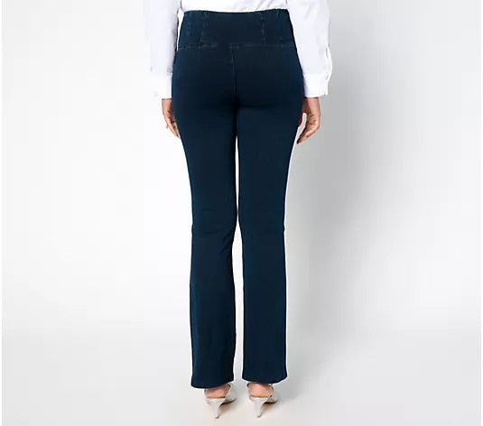 Women With Control Regular Prime Stretch Le Petite Bell Pant