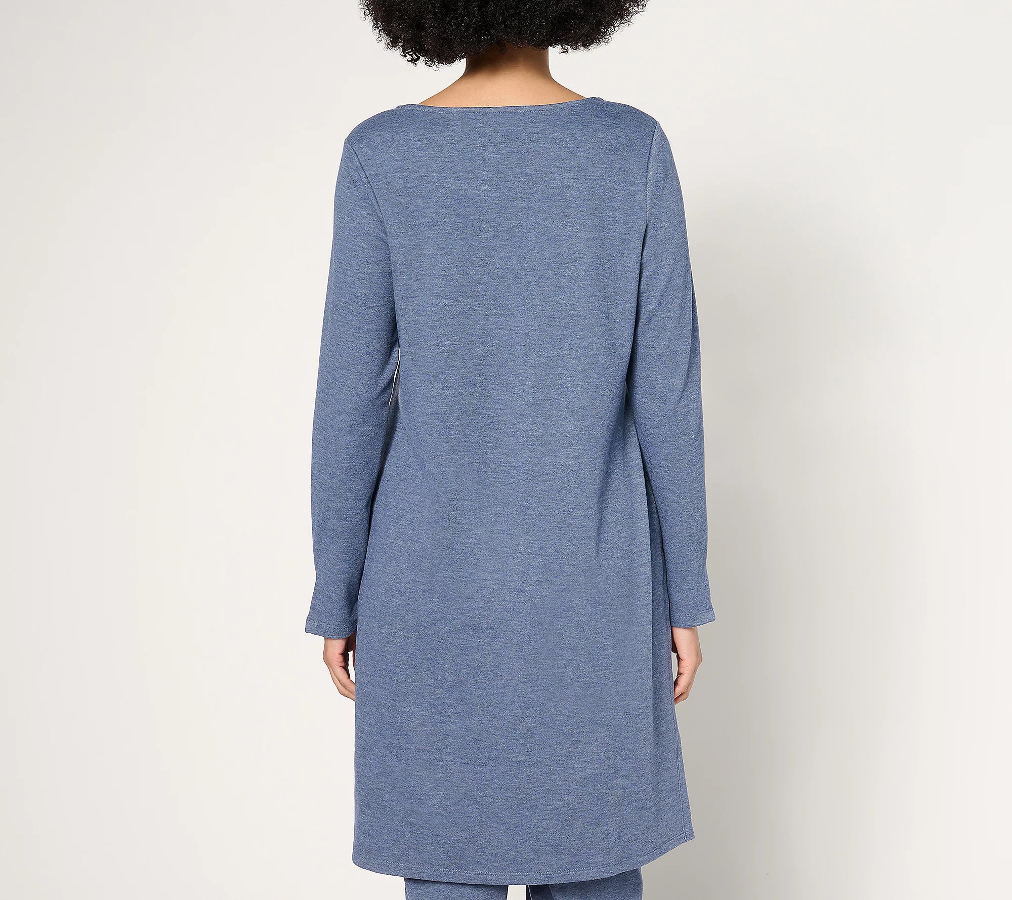 Attitudes by Renee Regular Casa Cozy Crew Neck Tunic