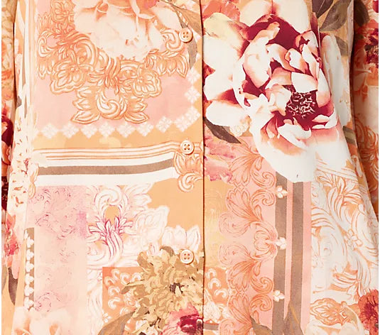 Attitudes by Renee Rayon Blend Blouse