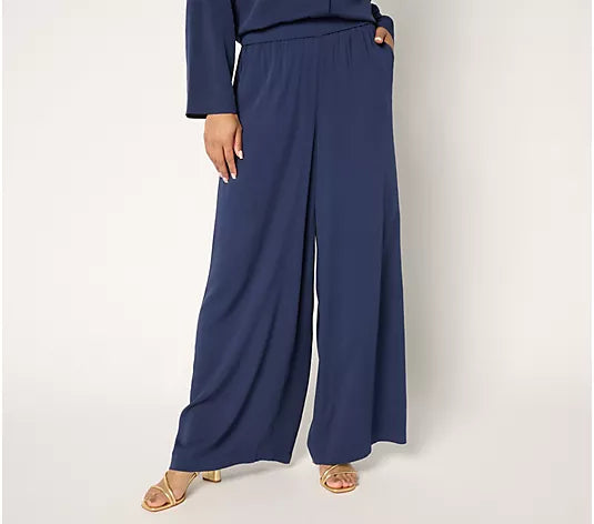 Attitudes by Renee Rayon Blend Palazzo Pants