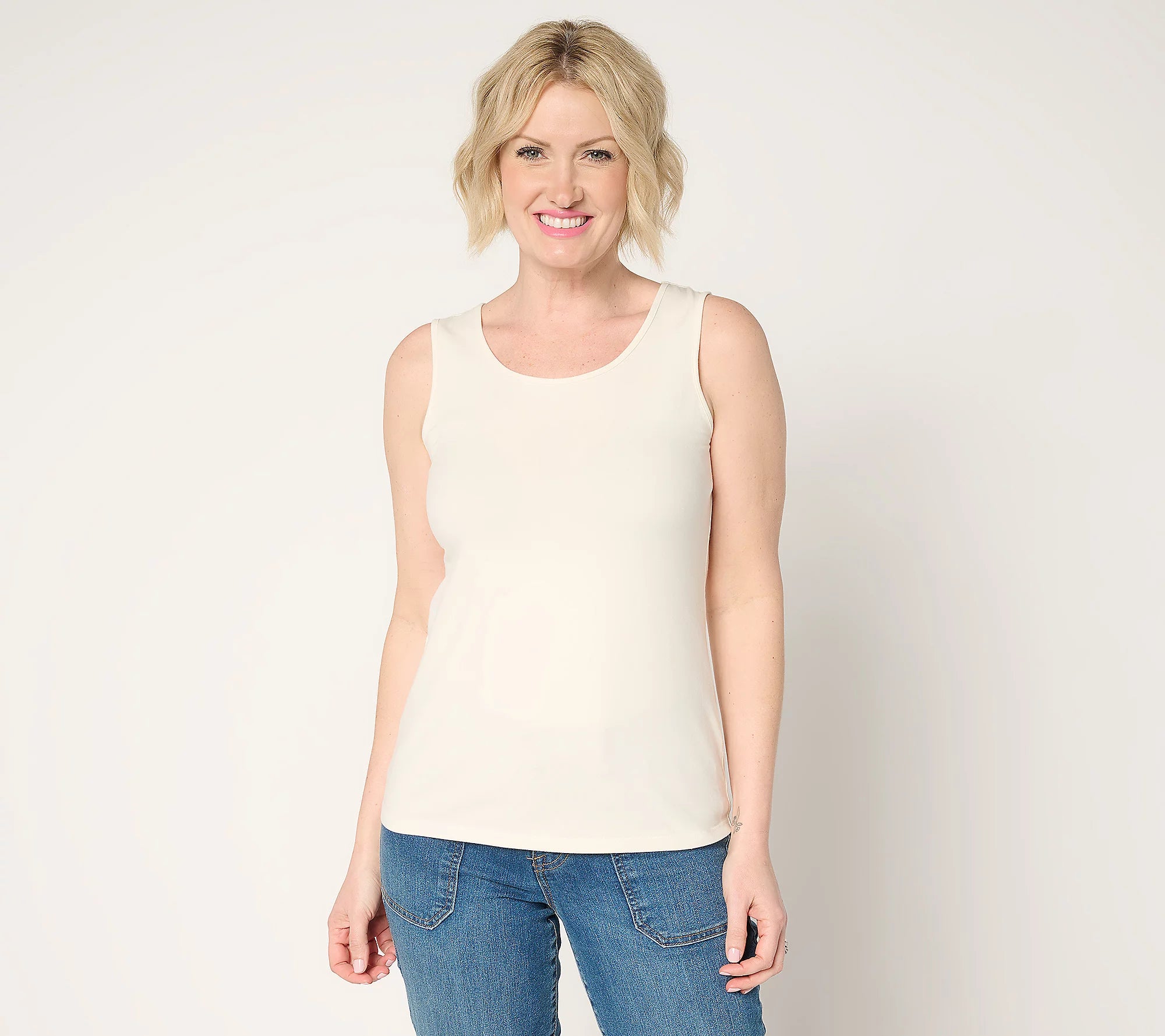 Attitudes by Renee Washed Cotton Tank