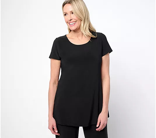 Attitudes by Renee La Roma Jersey Short Sleeve Tee