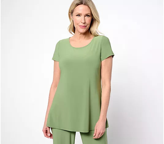 Attitudes by Renee La Roma Jersey Short Sleeve Tee