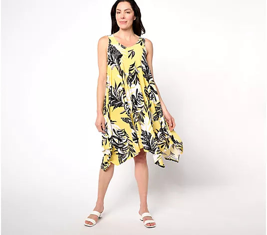 Attitudes by Renee Como Jersey Swing Dress