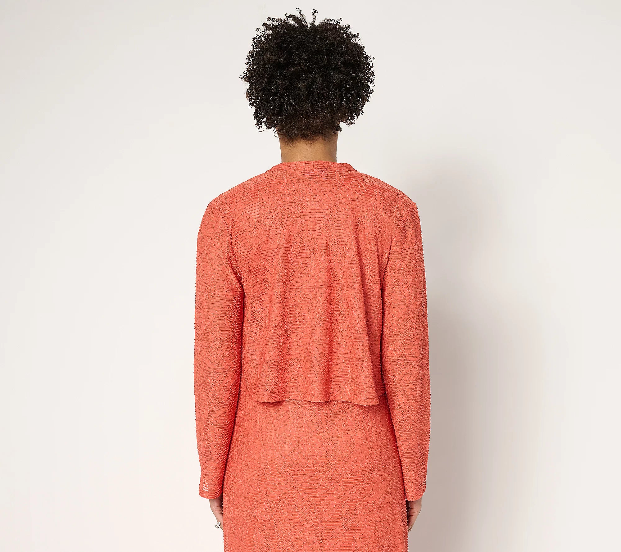 Attitudes by Renee Floral Illusion Jacquard Maxi Dress