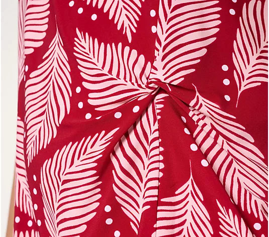 Attitudes by Renee Como Jersey Top and Pant Set