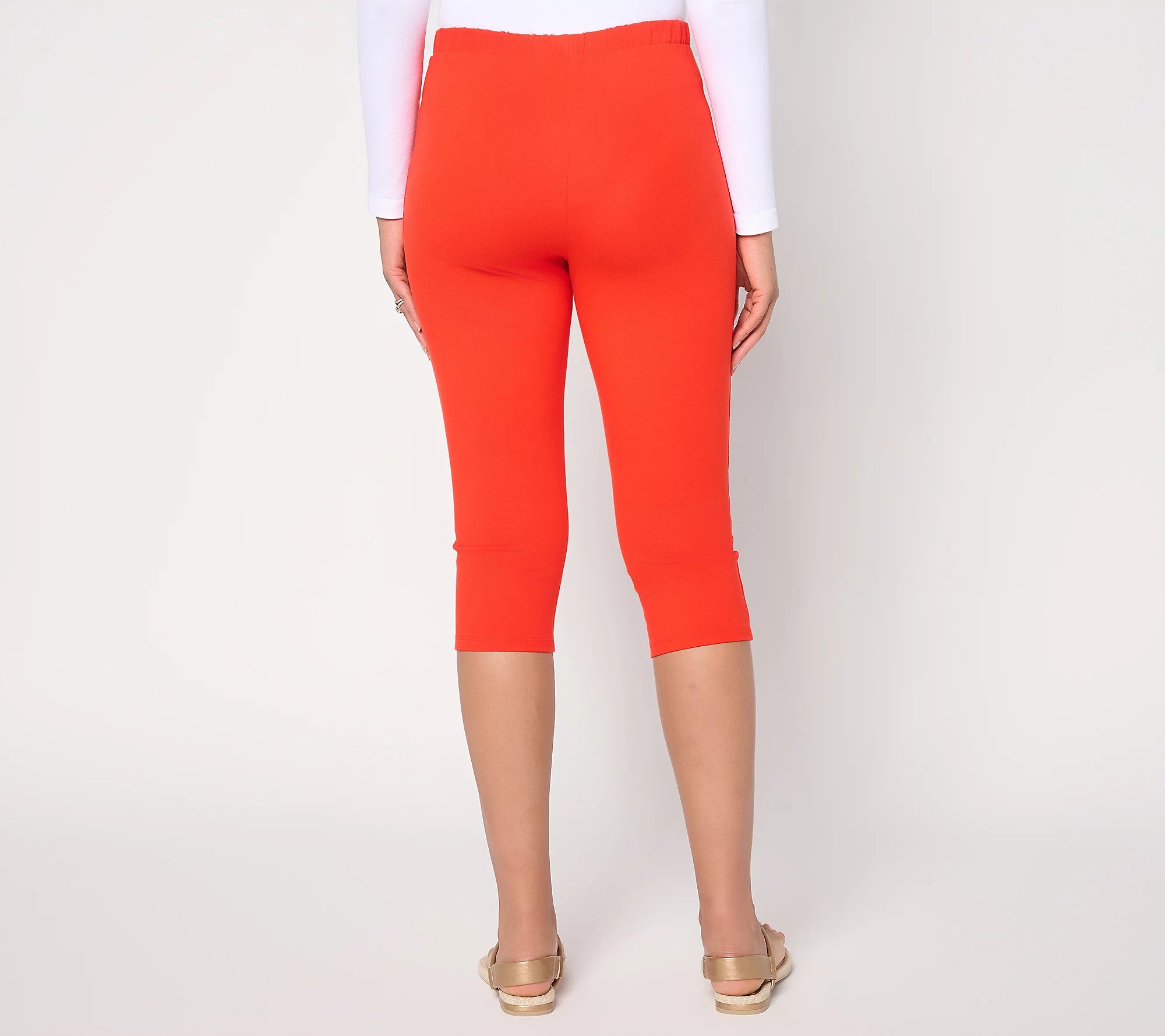 Women with Control 86/14 Pedal Pusher with Seaming Detail