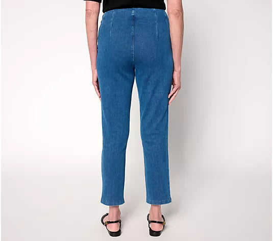 Women with Control Tummy Control Prime Stretch Denim Crop
