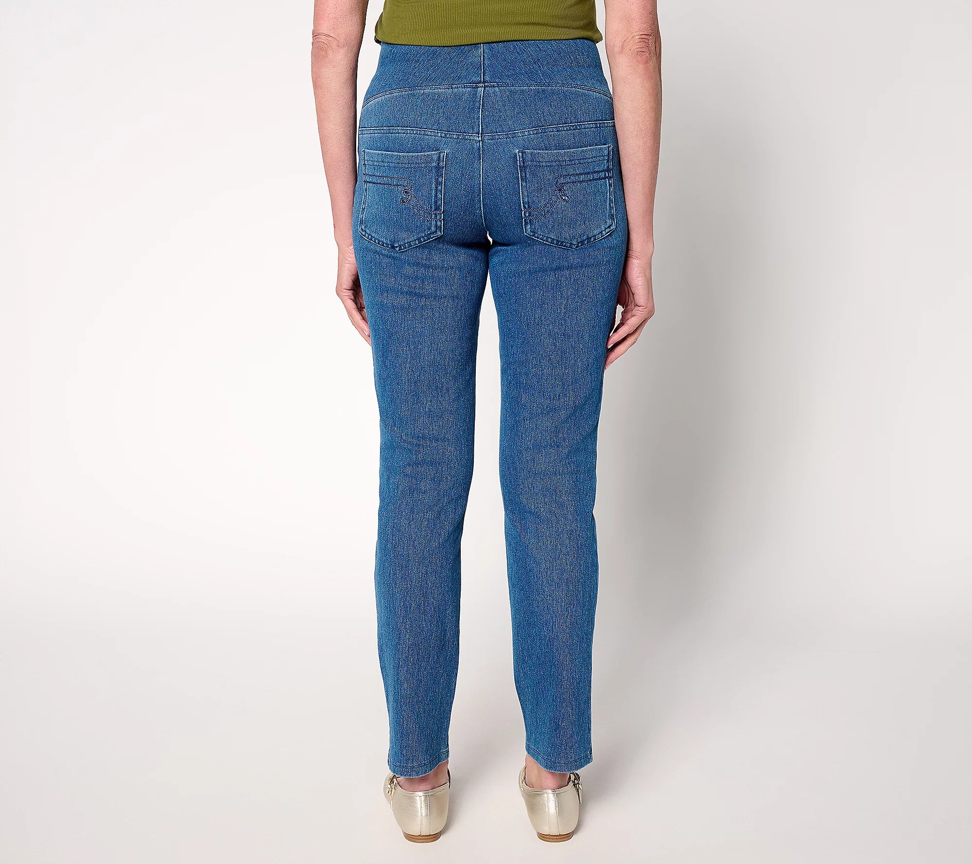 Women with Control Tummy Control Prime Stretch Denim Slim Leg Jeans
