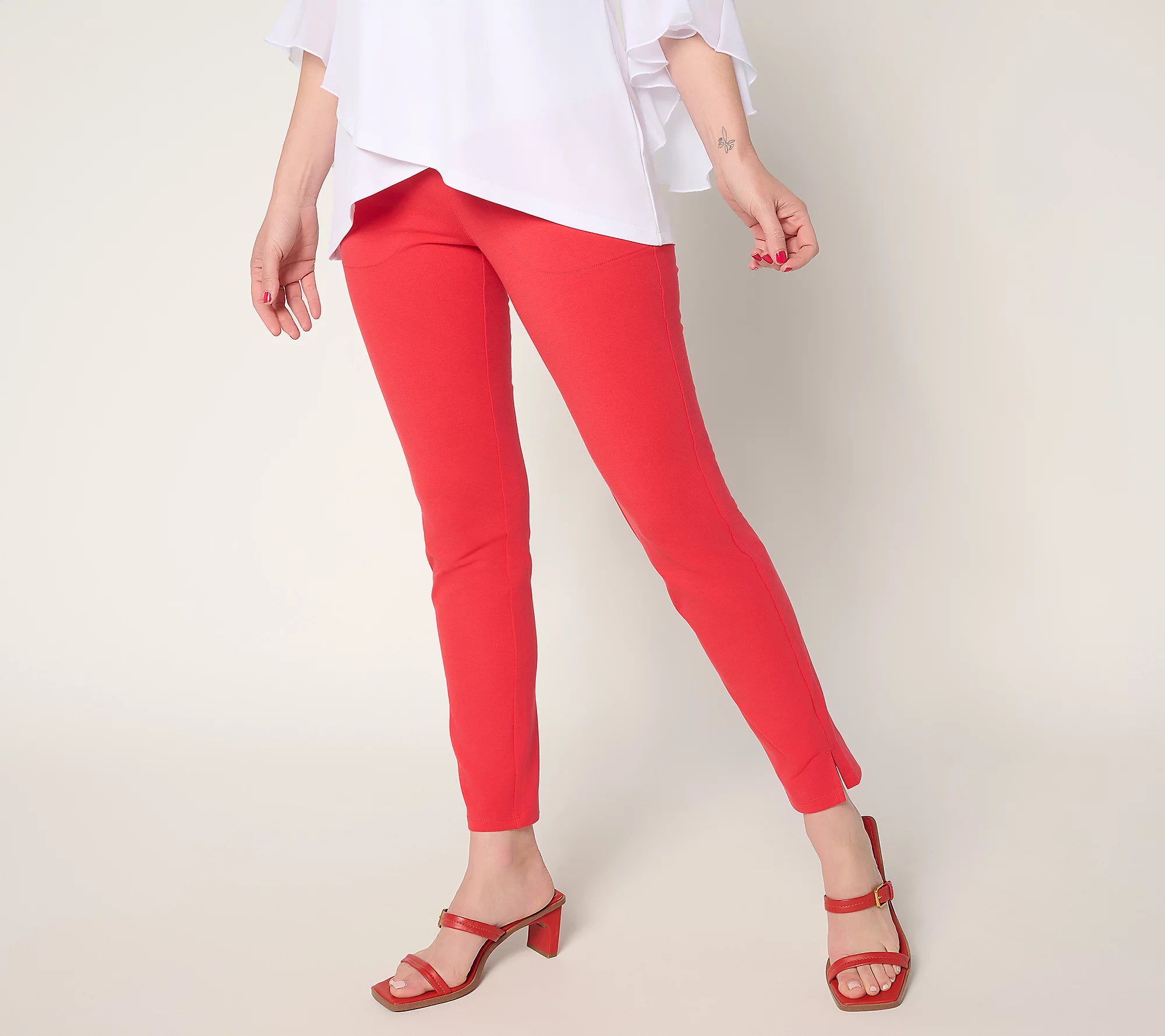 Wicked by Women with Control Knit Slim Leg Pants