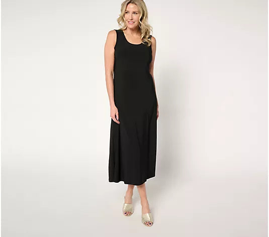 Attitudes by Renee Regular Como Jersey Tank Maxi Dress