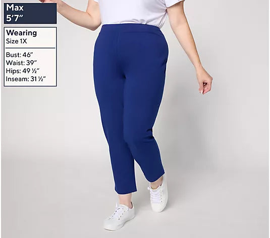 Women with Control 86/14 Slim Leg Ankle Pants