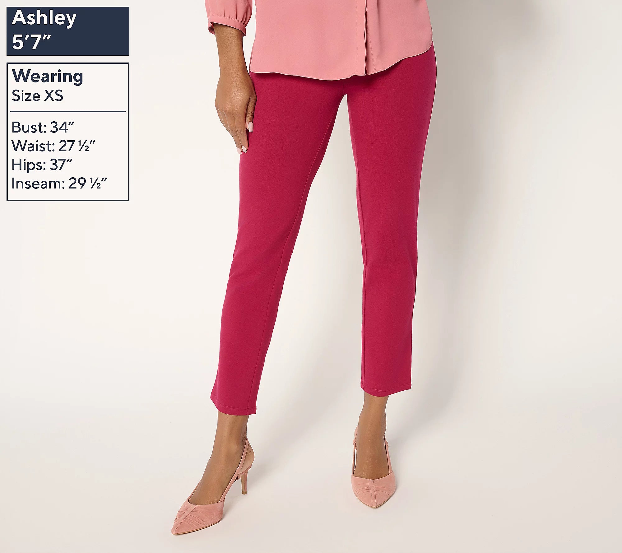 Women with Control 86/14 Slim Leg Ankle Pants