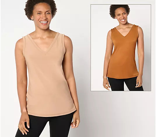 Attitudes by Renee Reversible Como Jersey Ultimate Tank