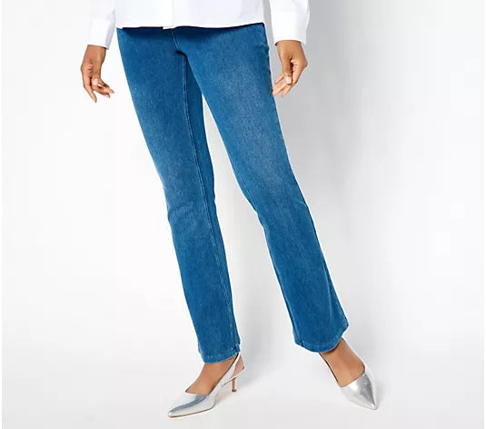 Women With Control Regular Prime Stretch Le Petite Bell Pant