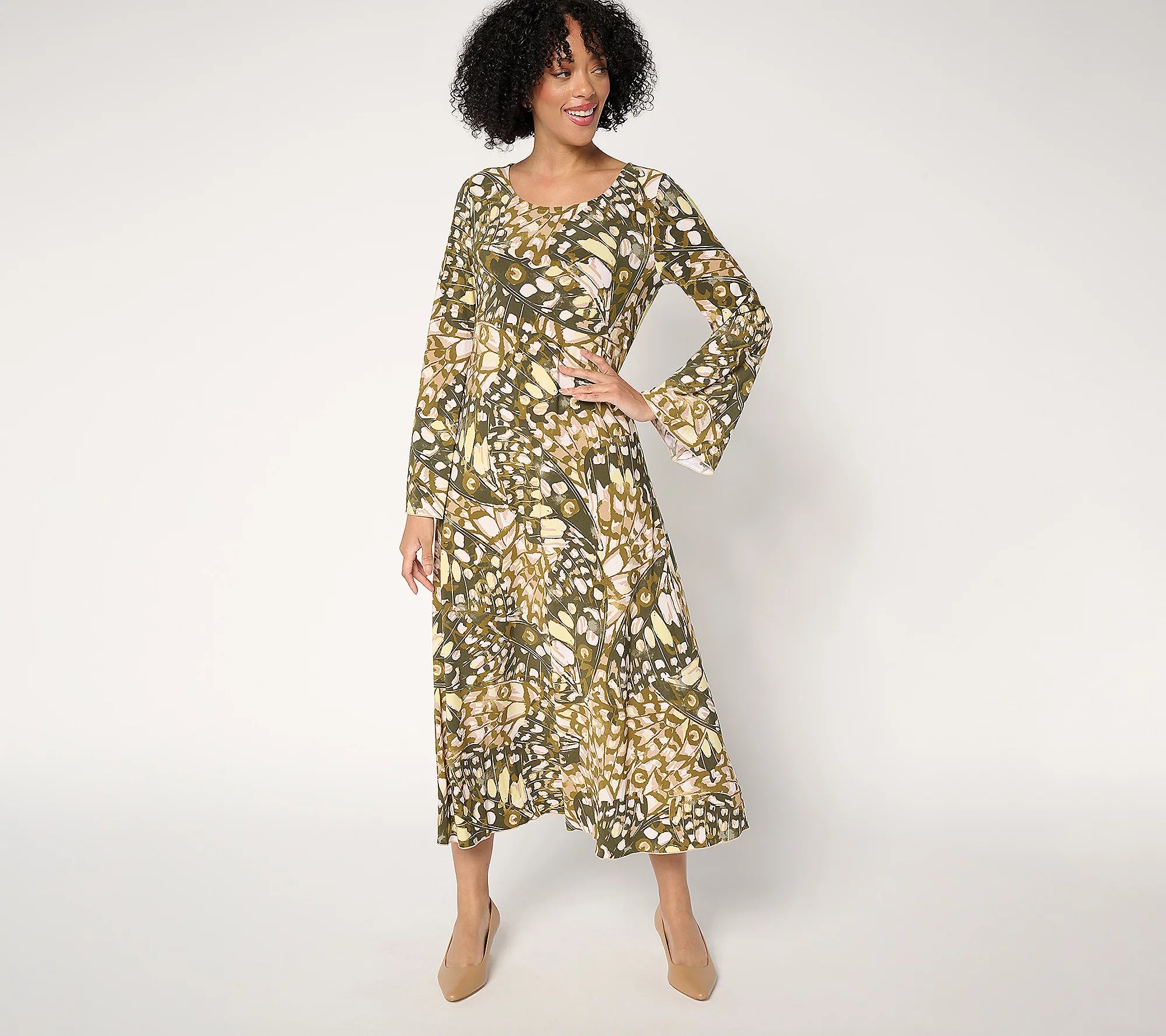 Attitudes by Renee Reversible Printed Como Jersey Dress – Renee Attitudes by Renee Reversible Printed Como Jersey Dress – Renee