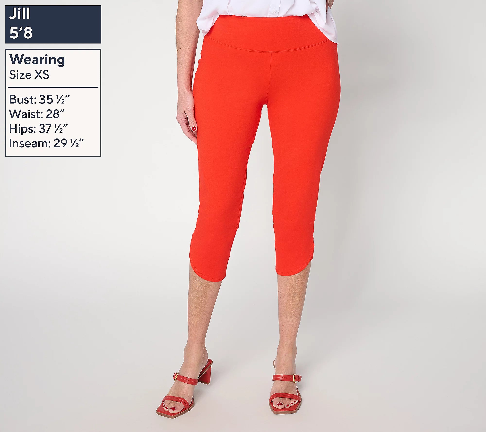 Women with Control 86/14 Slim Leg Capri Empower Pant