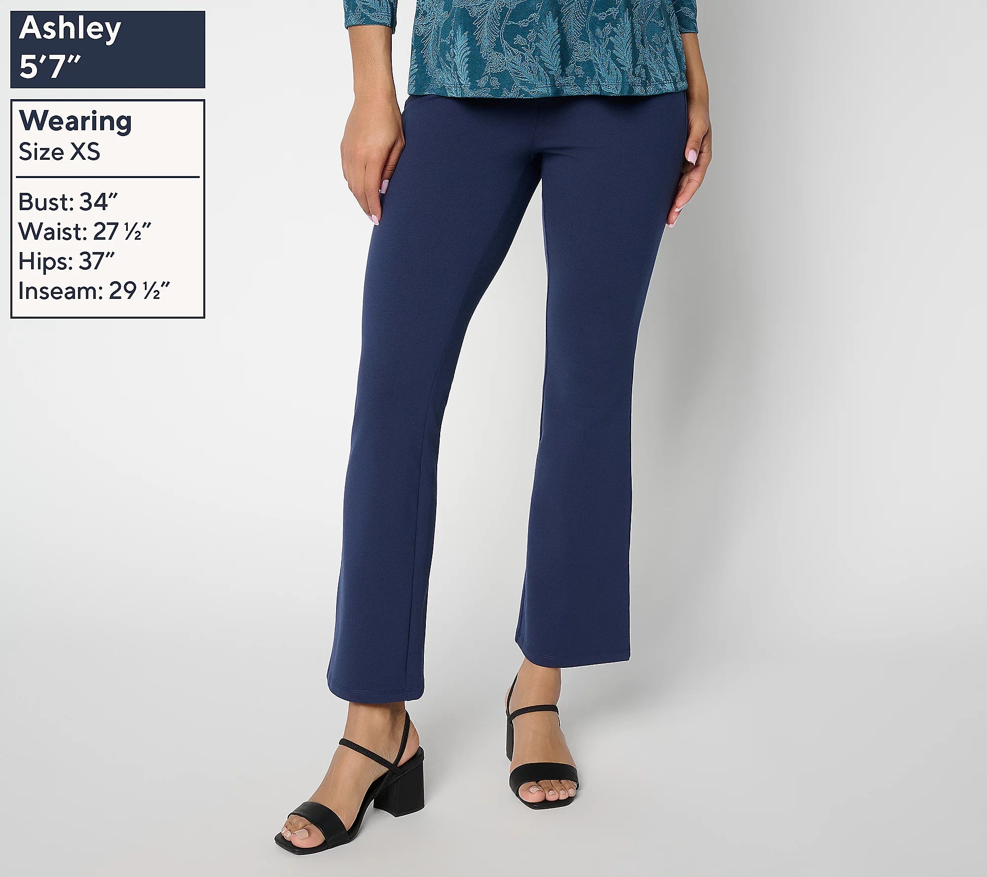 Wicked by Women With Control  La Petite Bell Crop Pants