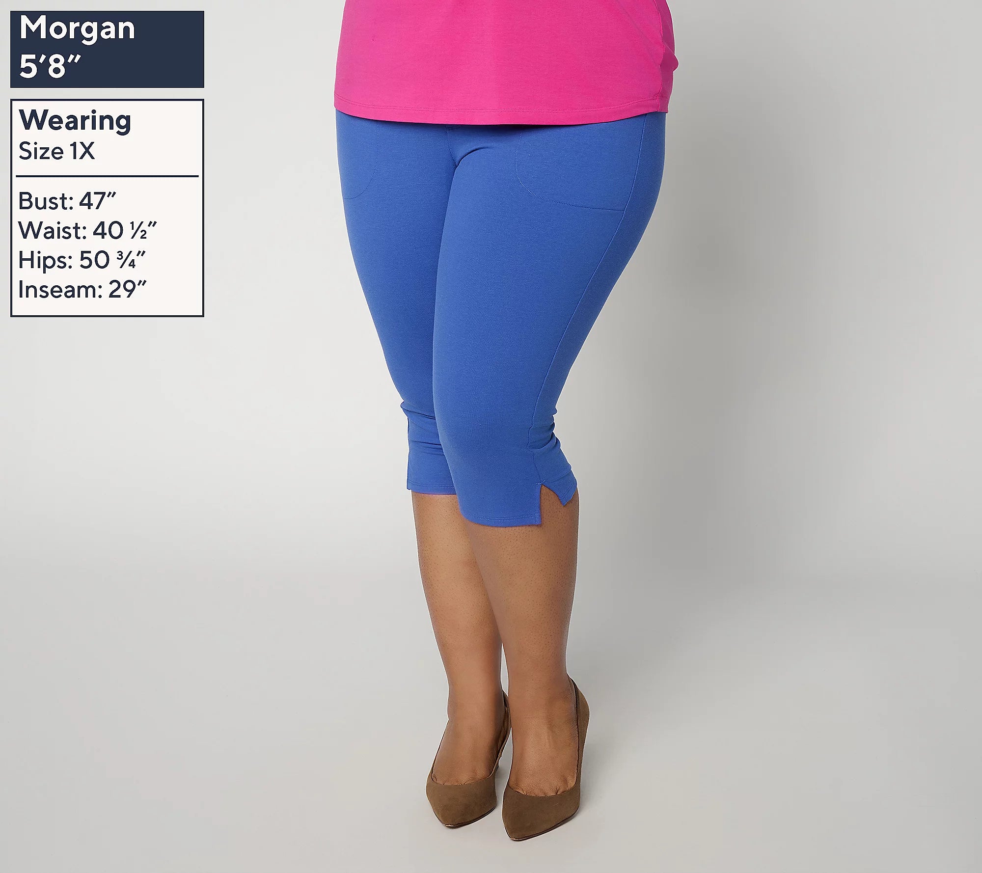 Wicked by Women with Control Pedal Pusher Contour Pant