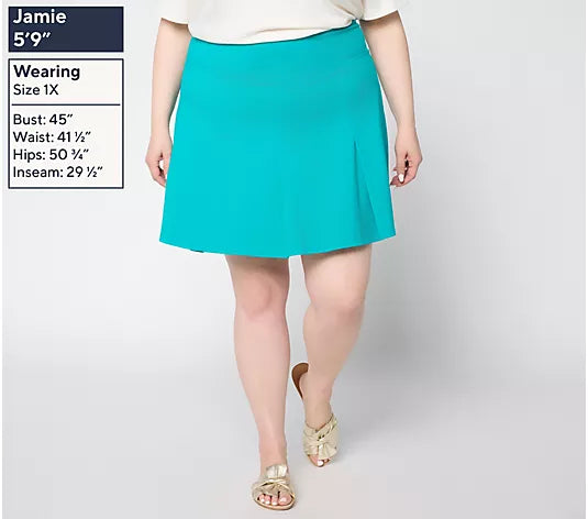 Wicked by Women with Control Regular Pleated Skort