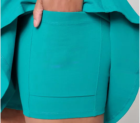 Wicked by Women with Control Regular Pleated Skort