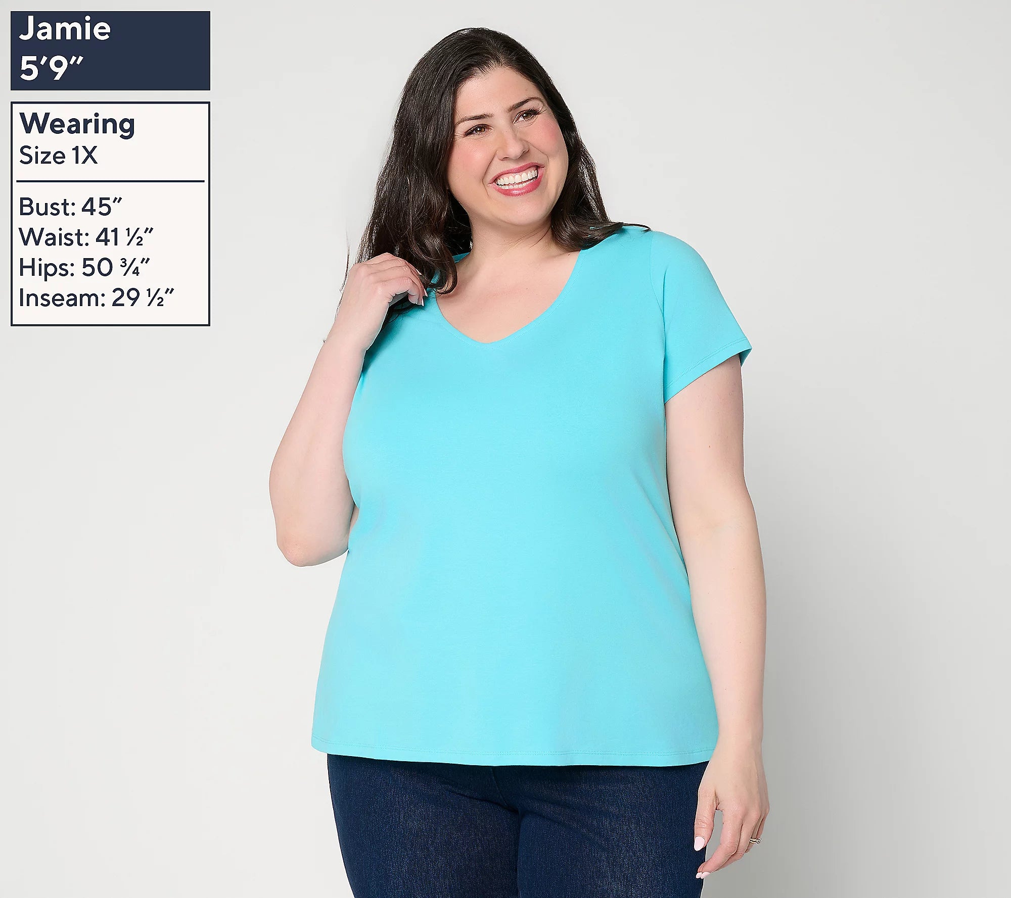Attitudes by Renee Washed Cotton Top