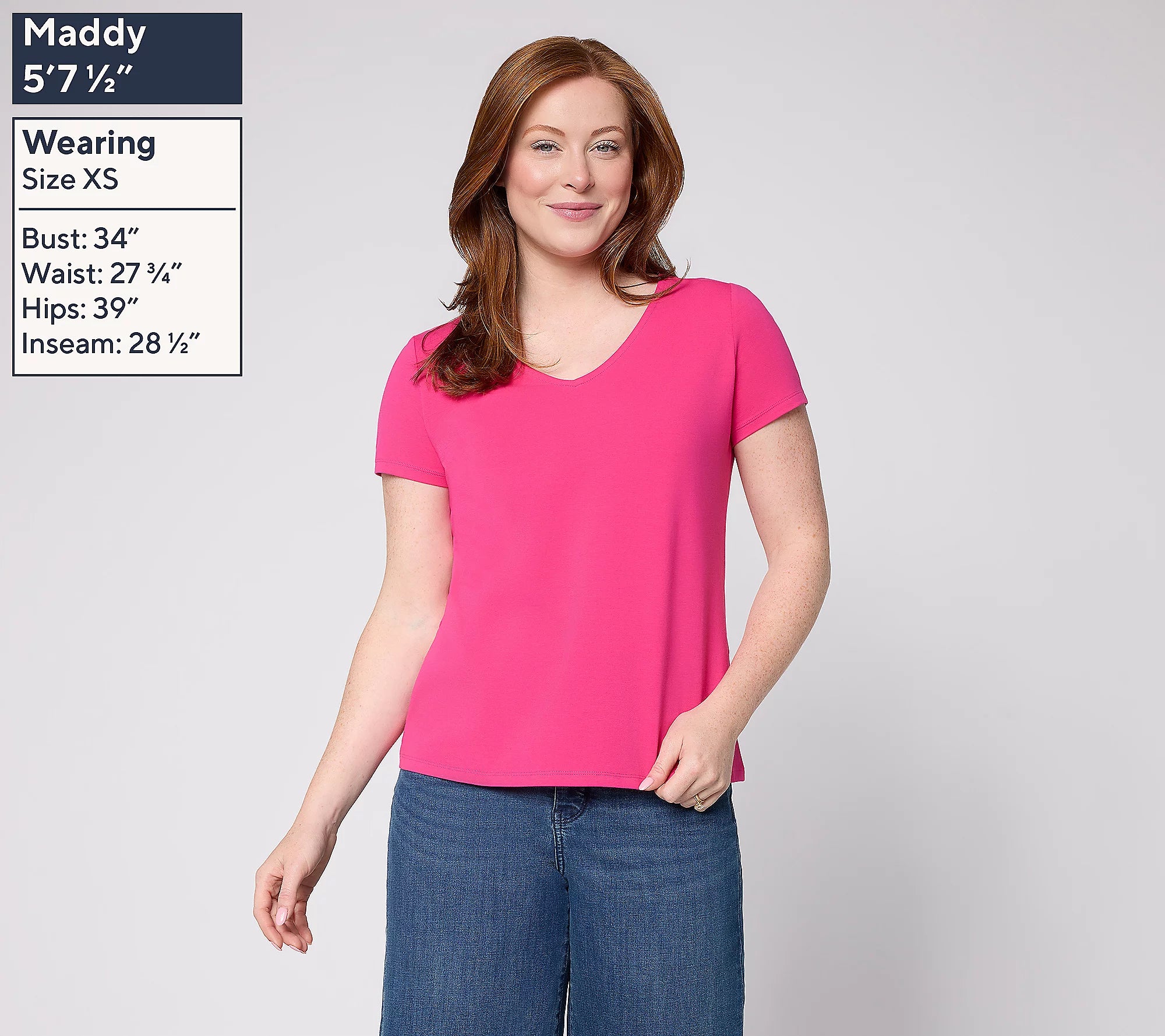 Attitudes by Renee Washed Cotton Top