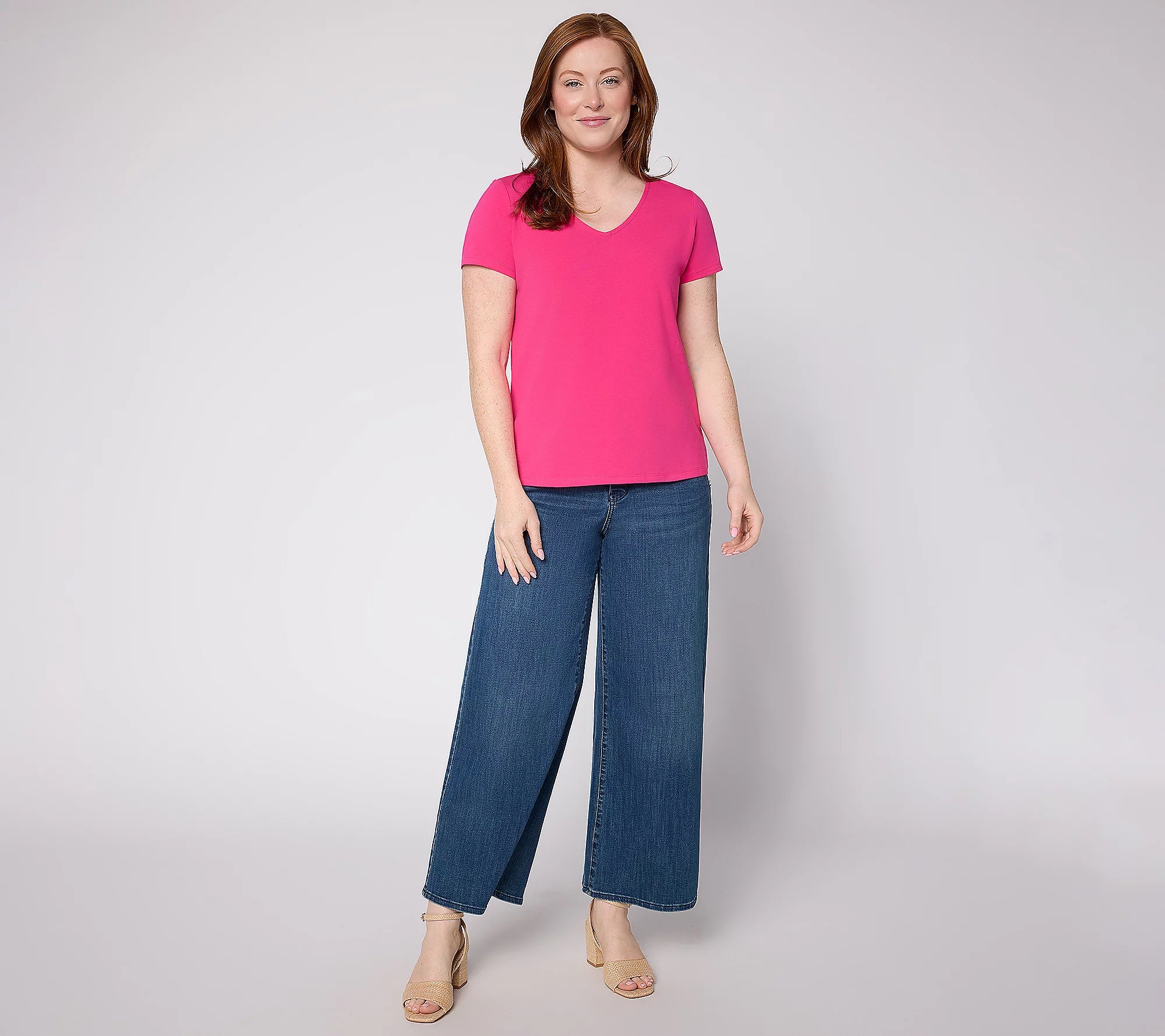 Attitudes by Renee Washed Cotton Top