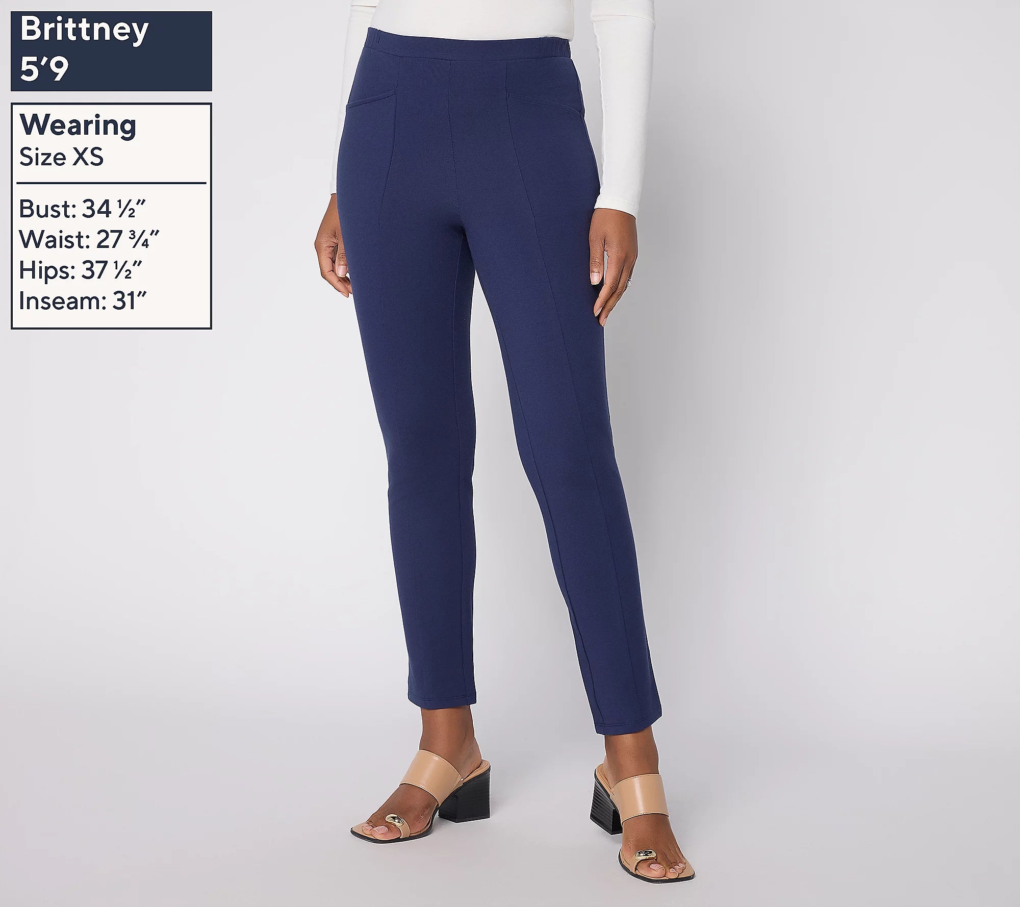 Women with Control 86/14 Slim Leg Ankle Length Icon Pant