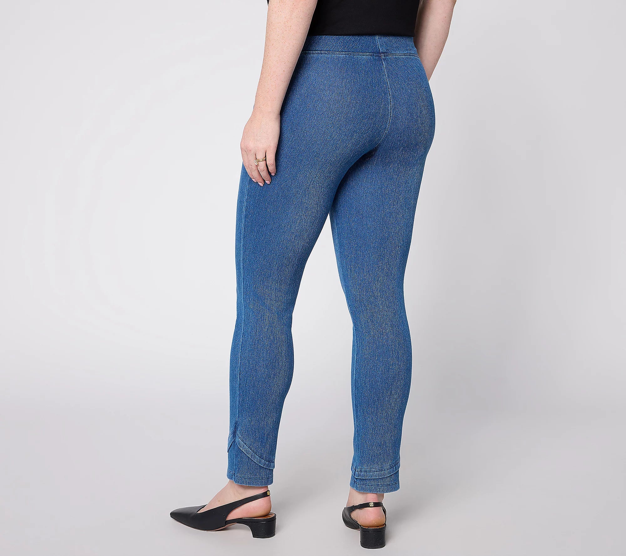 Women with Control Regular Prime Stretch Denim Slim Leg Ankle Pants