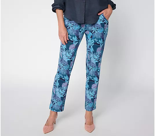 Women With Control Cotton Span Jersey Ankle Empower Pant