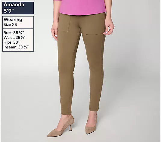 Women with Control 86/14 Slim Leg Empower Pant