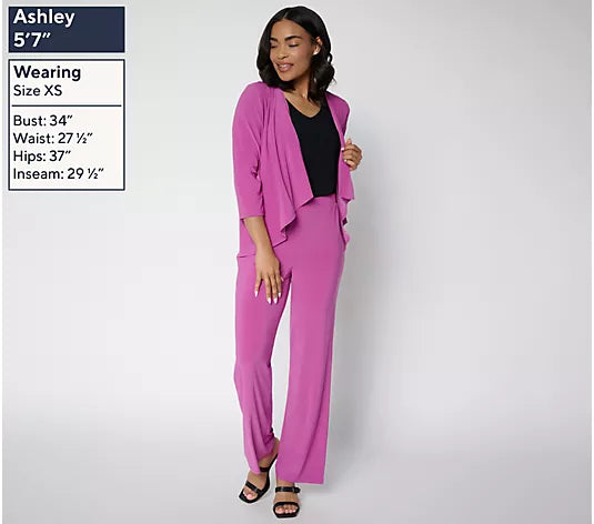 Attitudes by Renee Regular Wardrobe Warriors 2PC Como Jersey Set