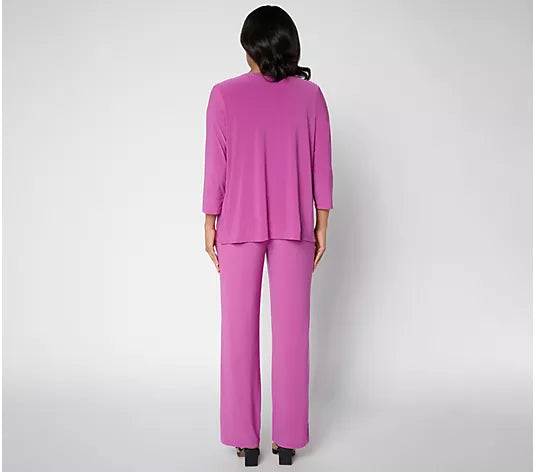 Attitudes by Renee Regular Wardrobe Warriors 2PC Como Jersey Set
