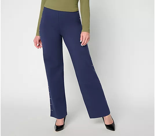 Women with Control 86/14 Smoothing Influencer Wide Leg Pant