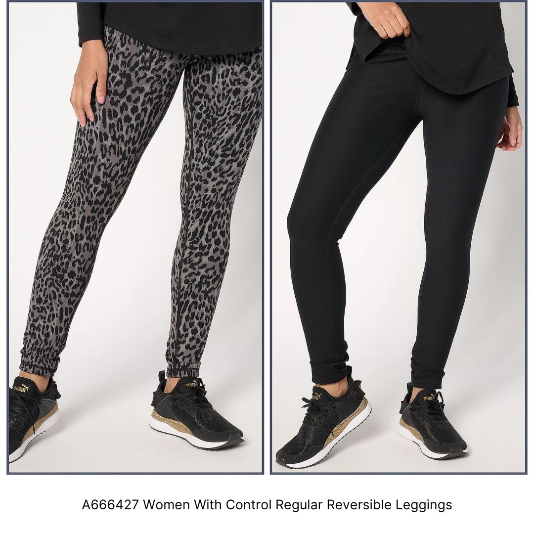 A666427 Women With Control Regular Reversible Leggings